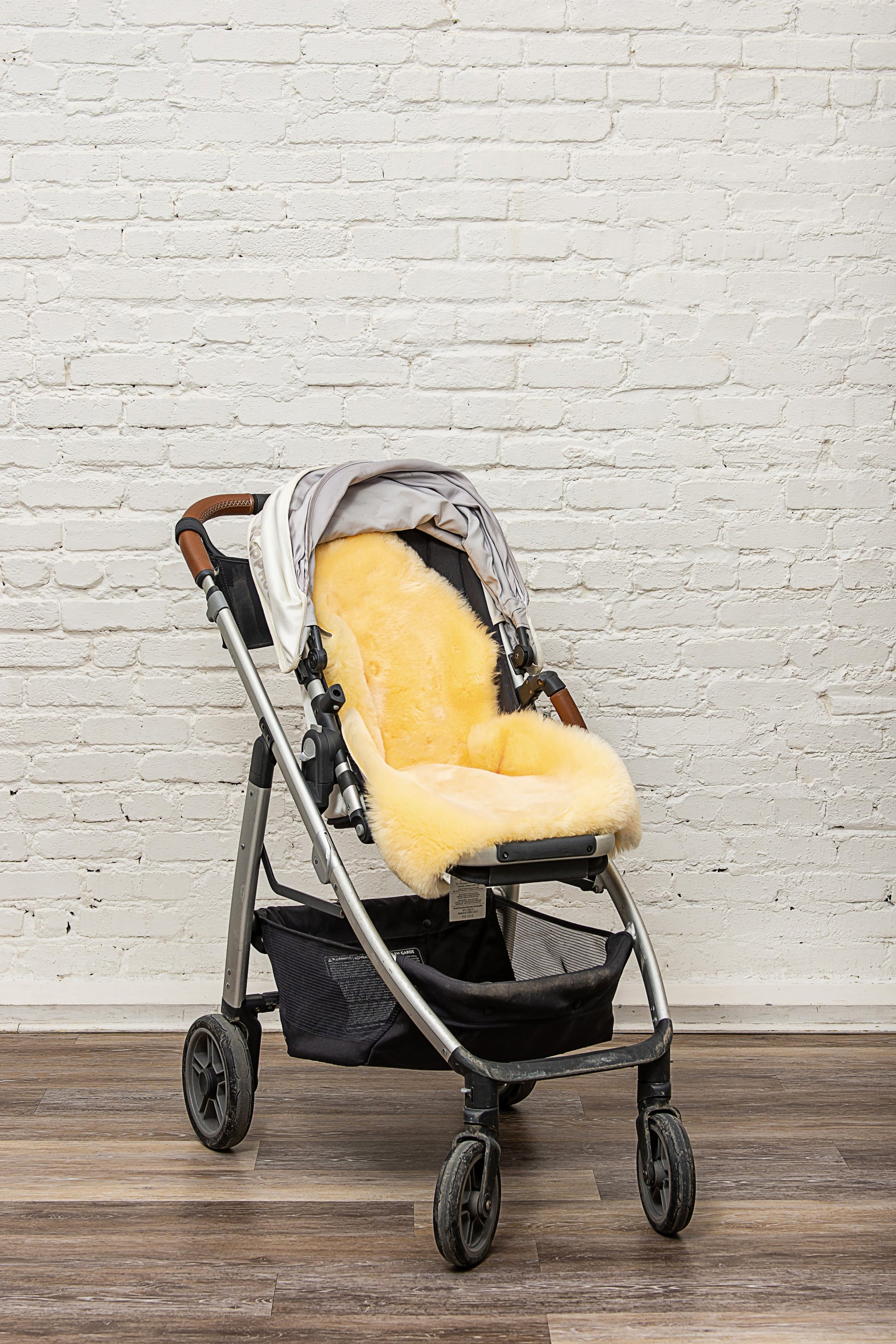 2' X 3' Cream Genuine Sheepskin Animal Print Shag Area Rug-Area Rugs-DECOROLALA