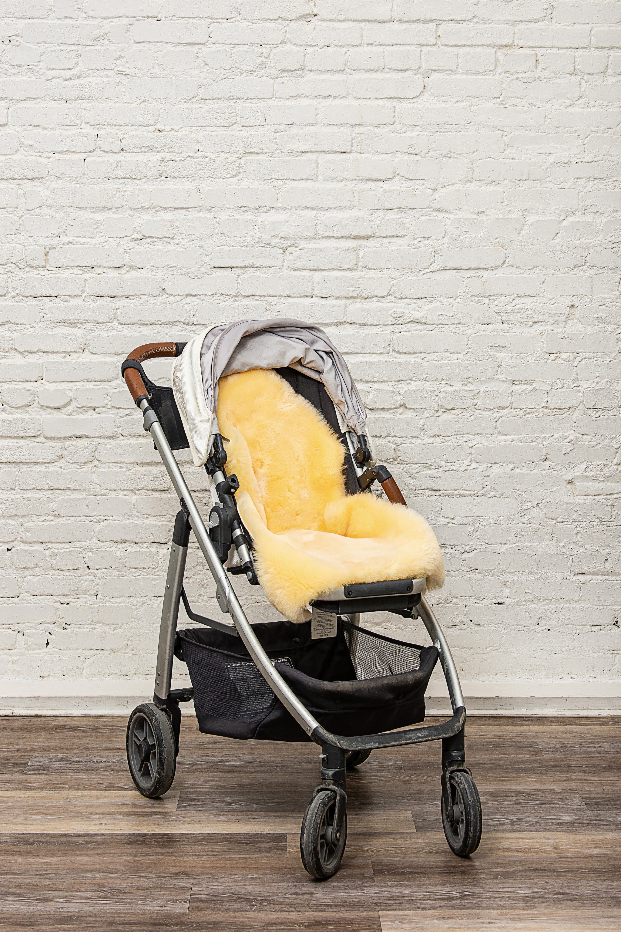 2' X 3' Cream Genuine Sheepskin Animal Print Shag Area Rug-Area Rugs-DECOROLALA