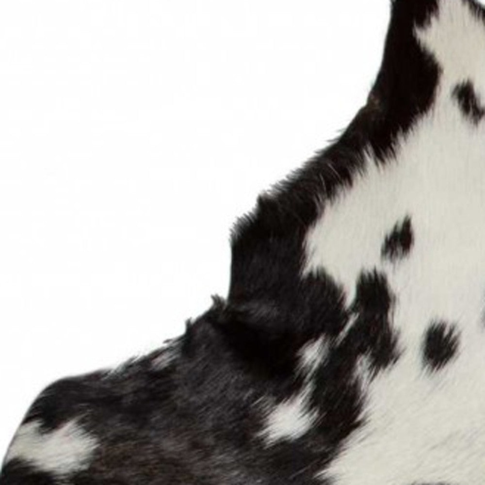 2' X 3' Taupe And White Calfskin - Area Rug-Area Rugs-DECOROLALA