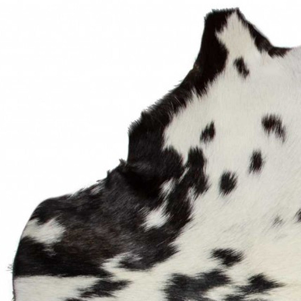 2' X 3' Taupe And White Calfskin - Area Rug-Area Rugs-DECOROLALA