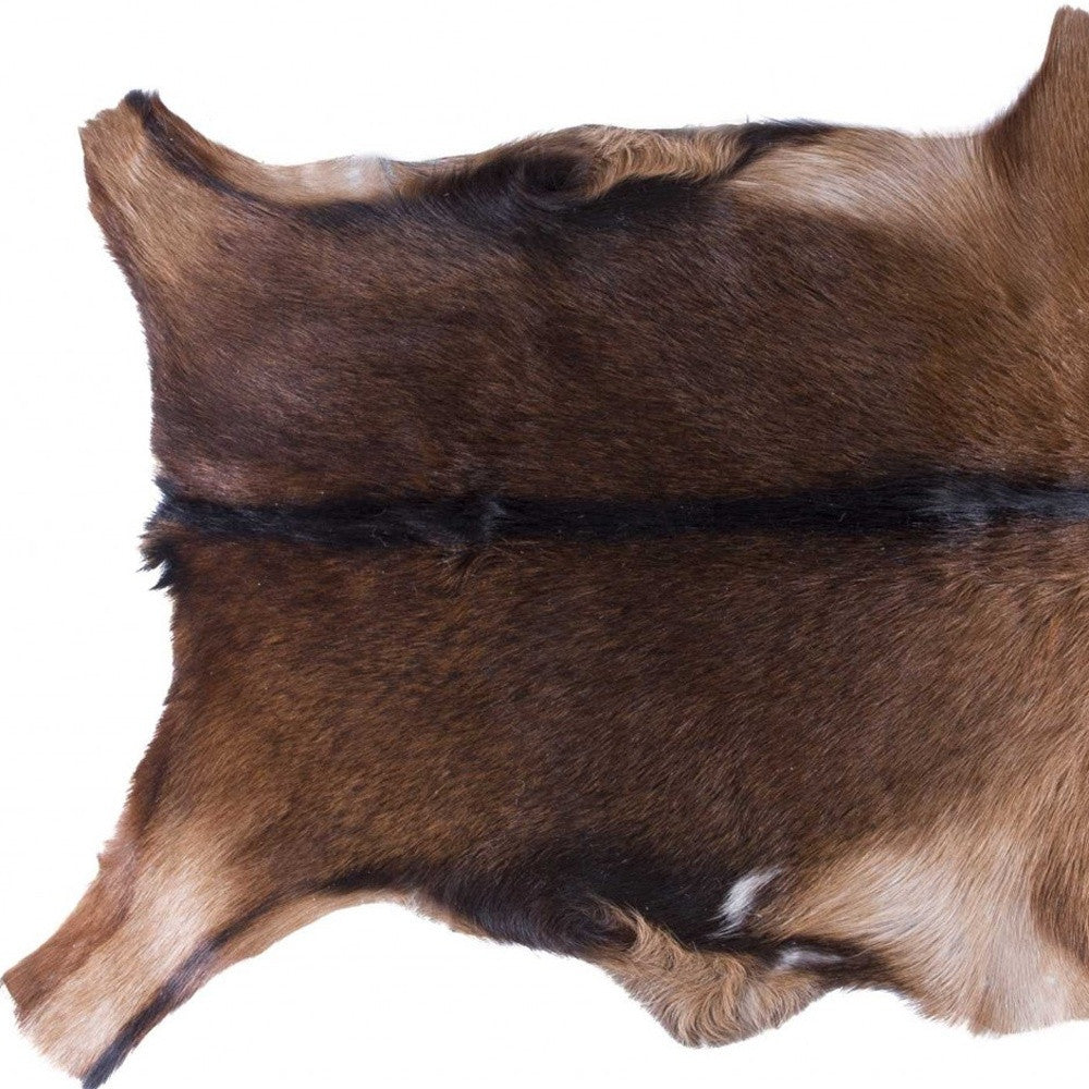 2' X 3' Tricolor Calfskin/Microsuede Contemporary - Area Rugs-Area Rugs-DECOROLALA