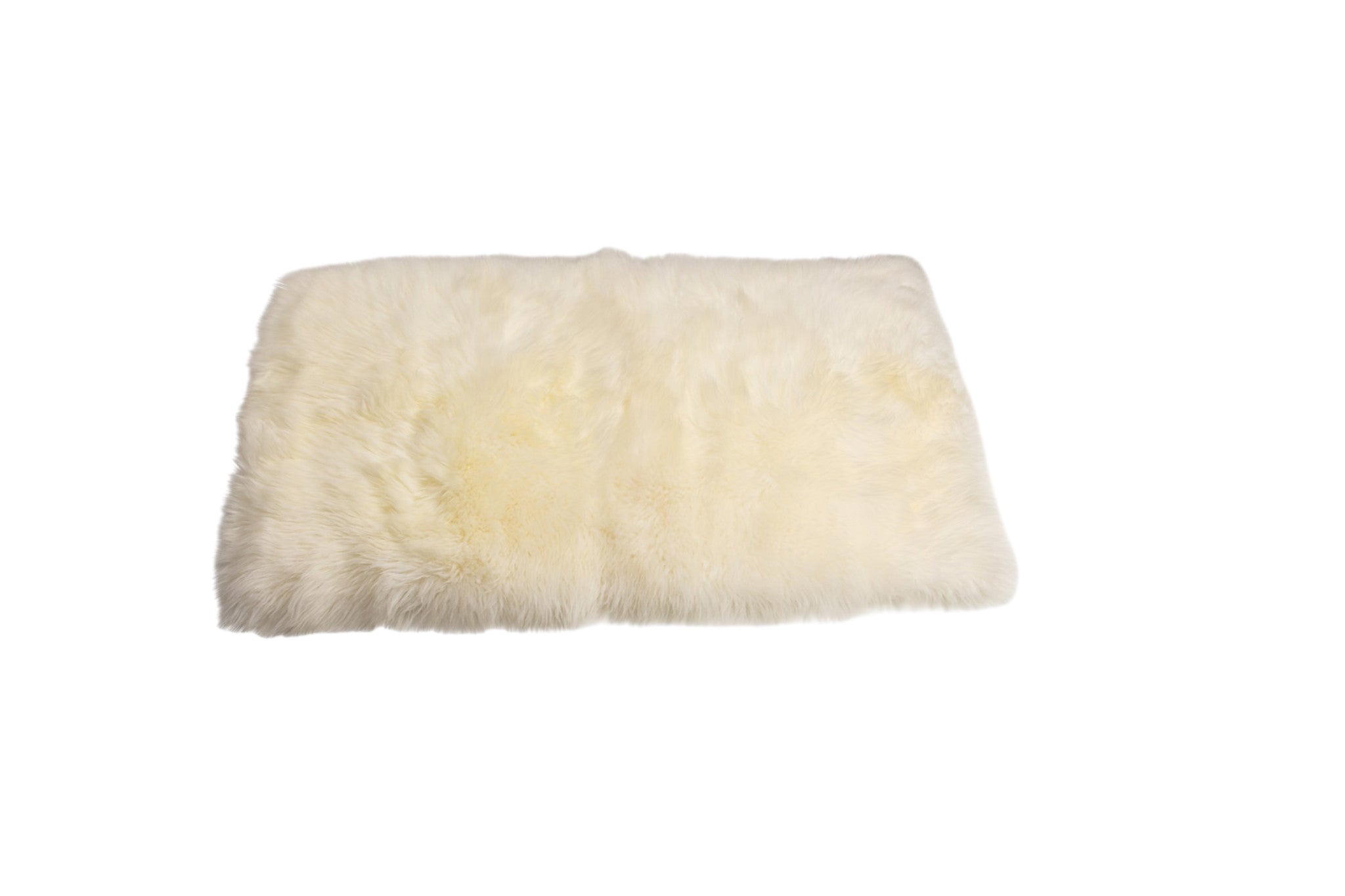 2' X 5' Natural Rectangular Sheepskin Area Rug-Area Rugs-DECOROLALA
