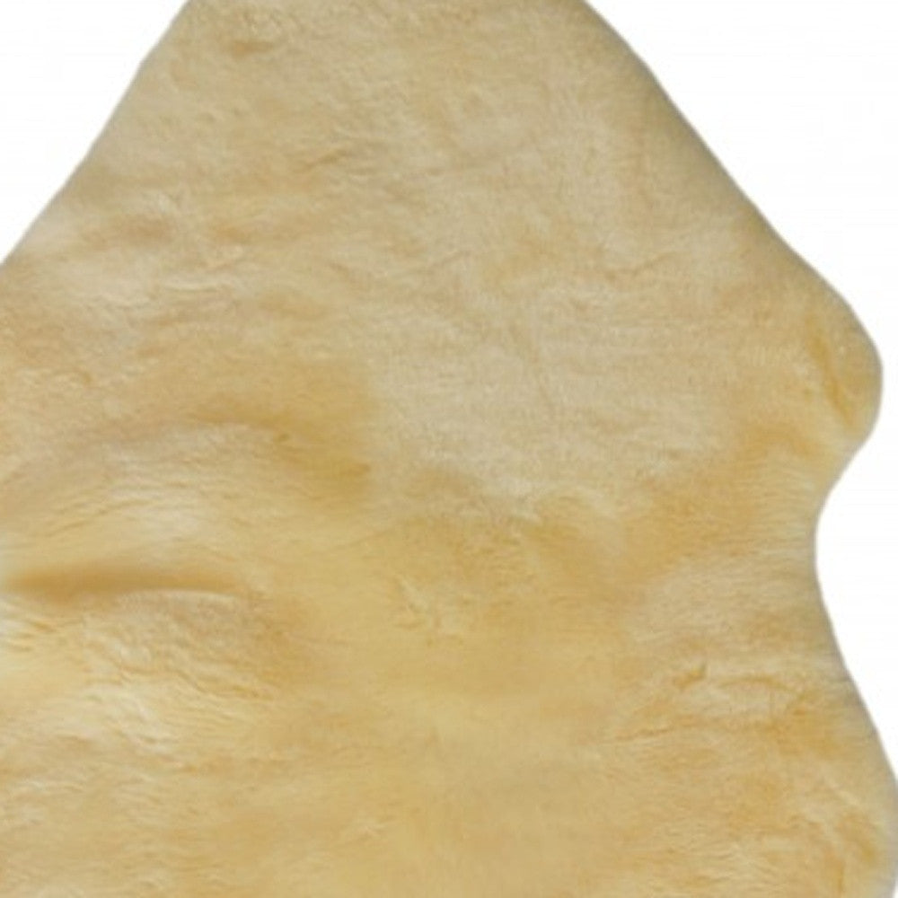 2" X 6" Green Natural Off White Medical Grade Double Sheepskin Throw Blanket-Throws & Blankets-DECOROLALA