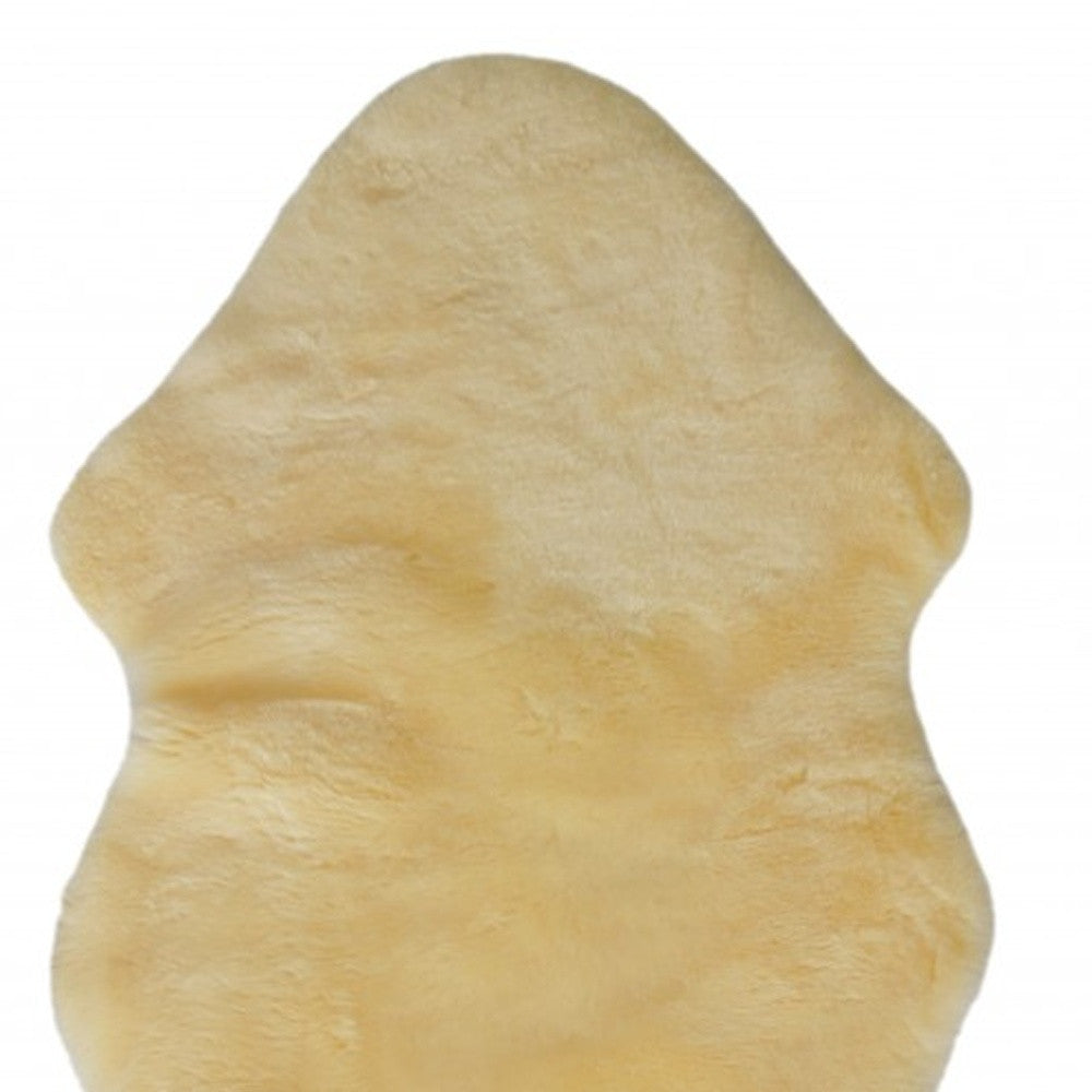 2" X 6" Green Natural Off White Medical Grade Double Sheepskin Throw Blanket-Throws & Blankets-DECOROLALA