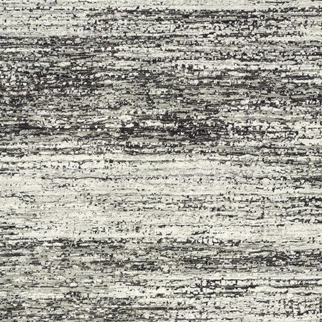 2' X 8' Ash And Slate Abstract Runner Rug-Area Rugs-DECOROLALA