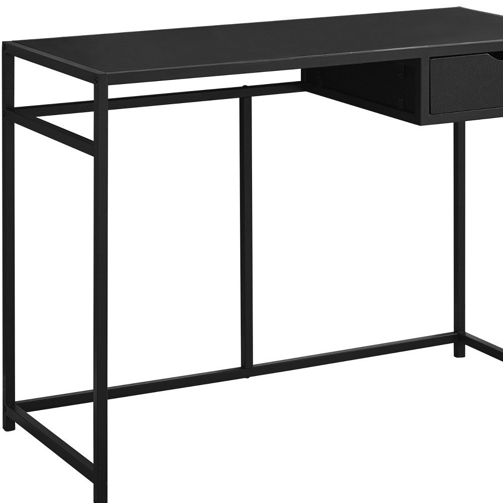 20" Black Computer Desk-Desks-DECOROLALA
