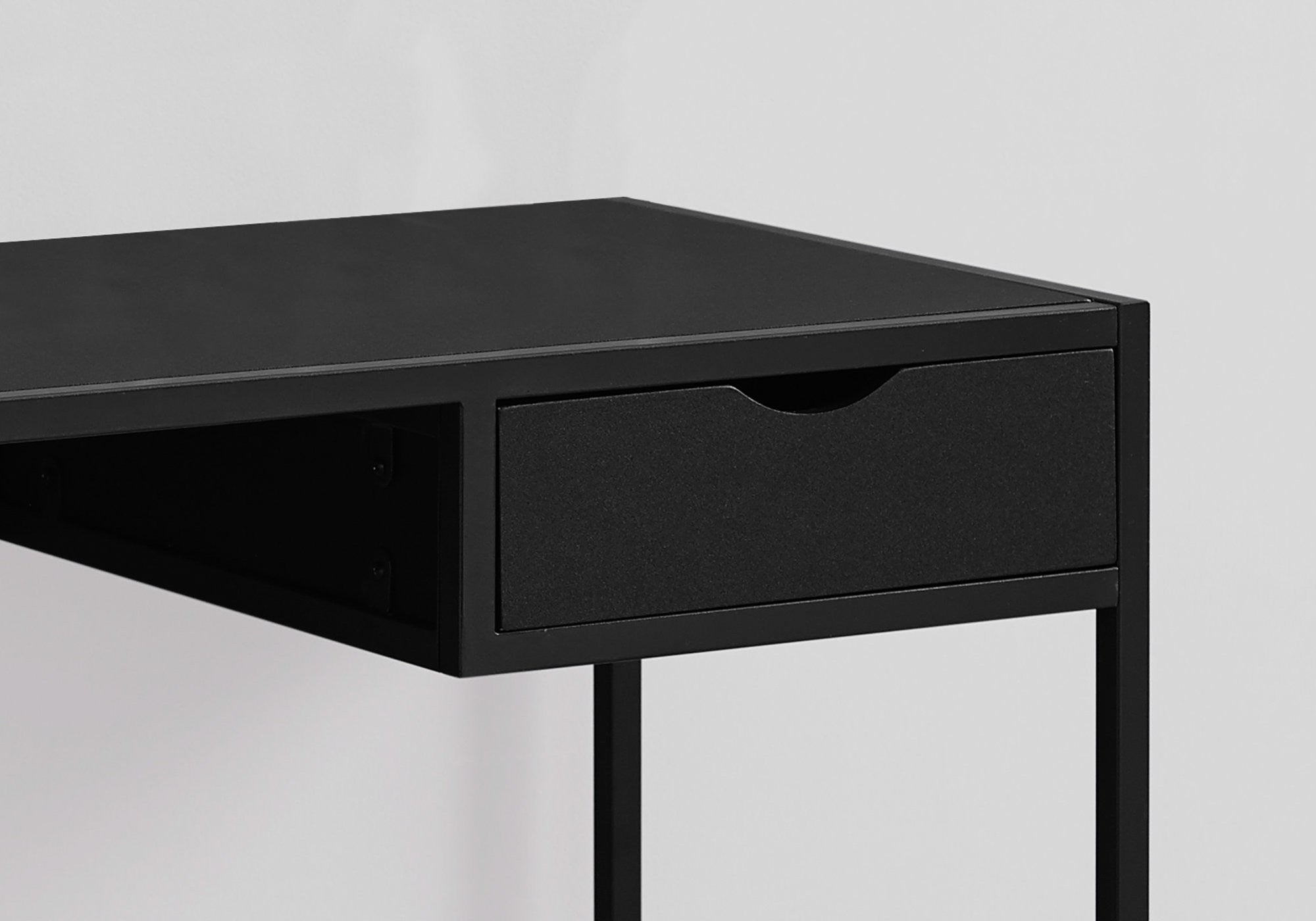 20" Black Computer Desk-Desks-DECOROLALA