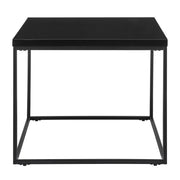 20" Black Square End Table-End-Side Tables-DECOROLALA