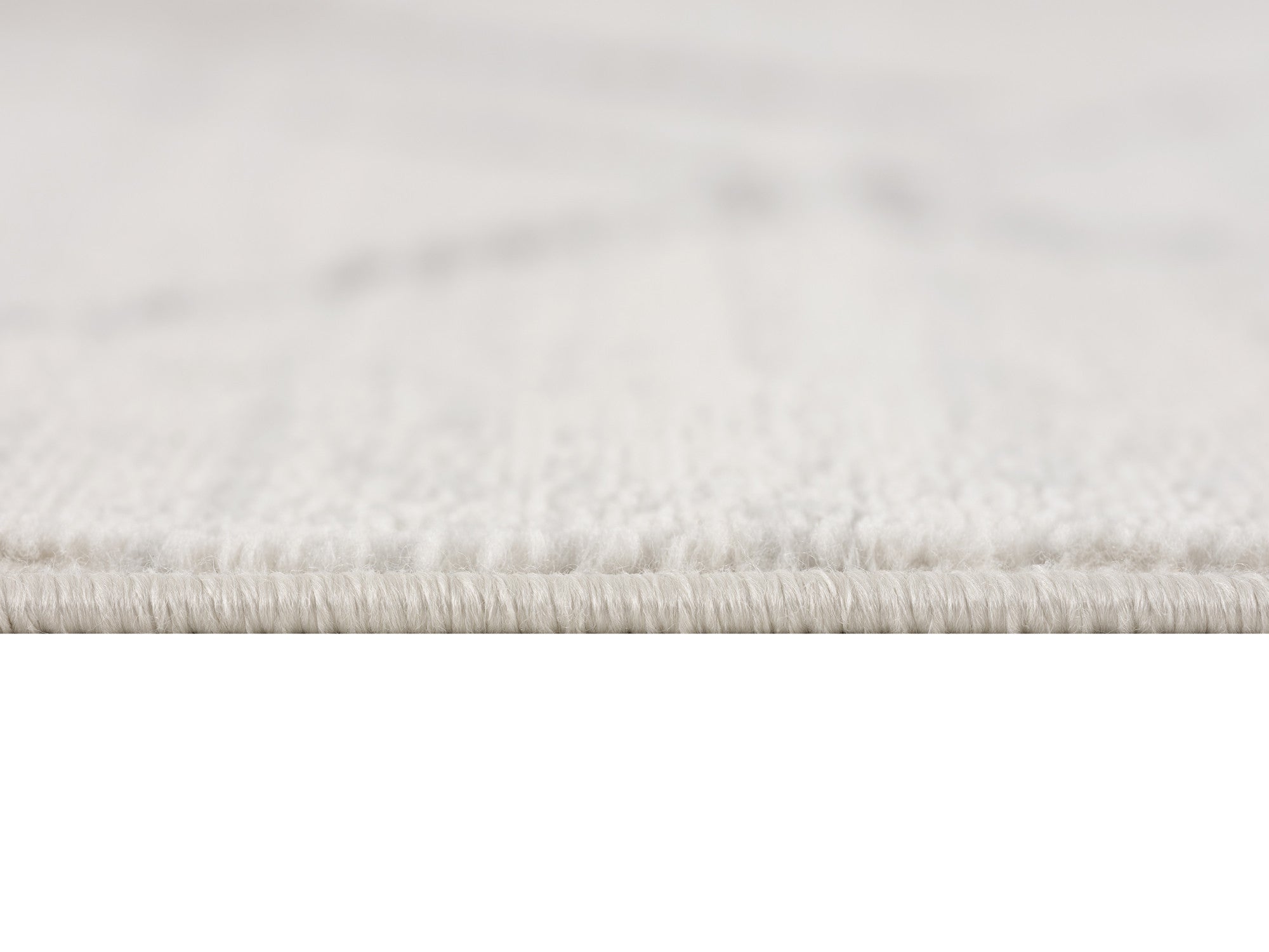 20' Gray And Ivory Geometric Runner Rug-Area Rugs-DECOROLALA