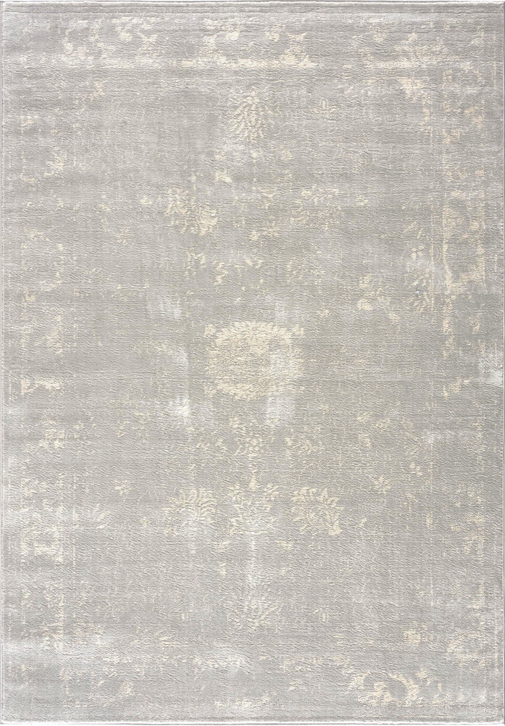 20' Grey Abstract Runner Rug-Area Rugs-DECOROLALA