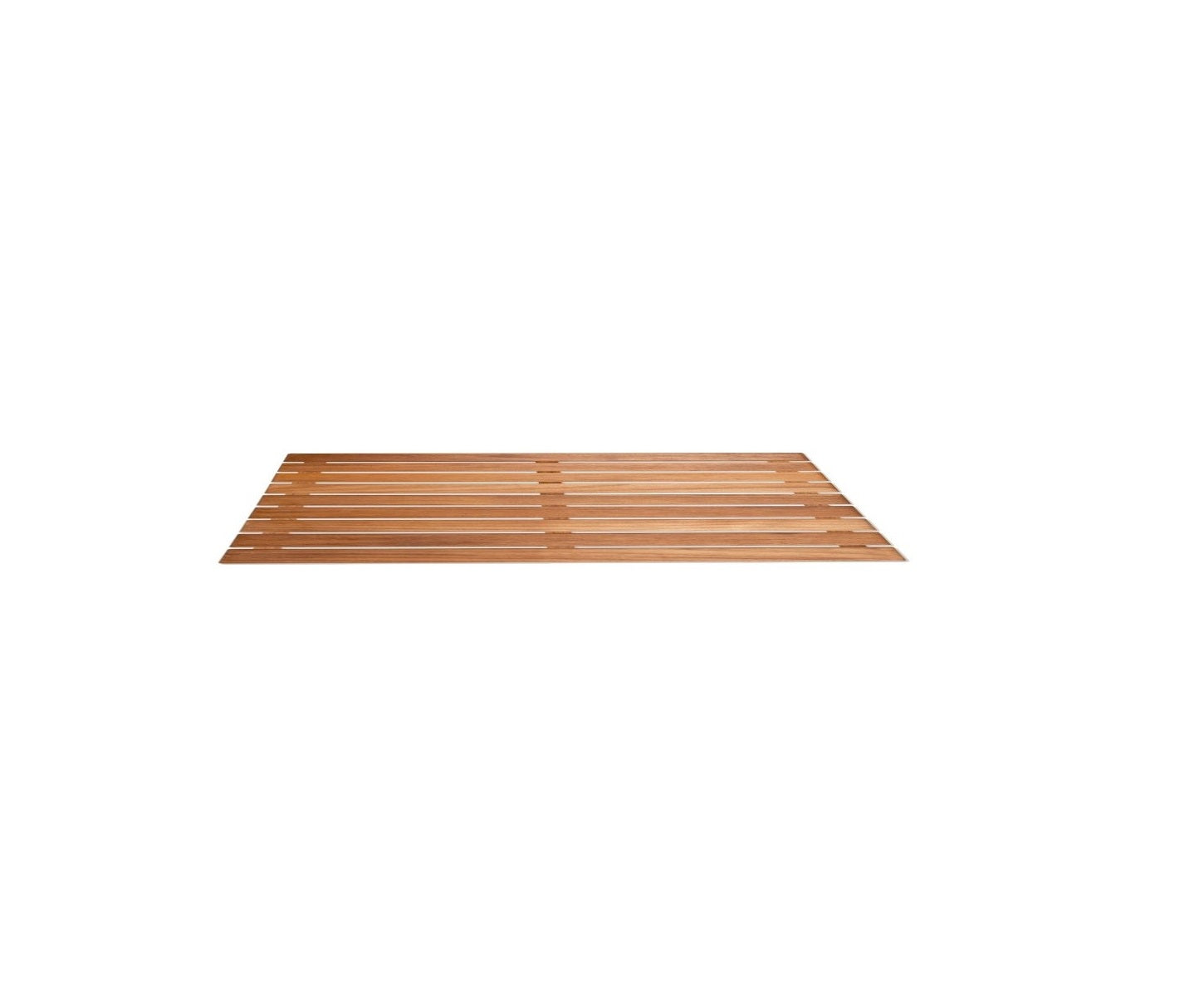 20" Premium Teak Shower Bath Mat-Bath Rugs-DECOROLALA
