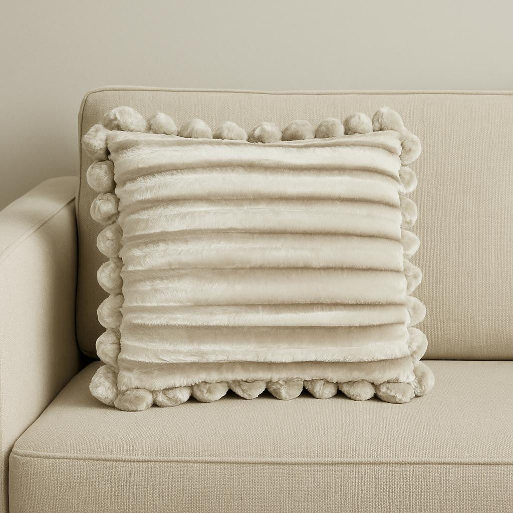 20" Silver Throw Pillow-Accent Throw Pillows-DECOROLALA