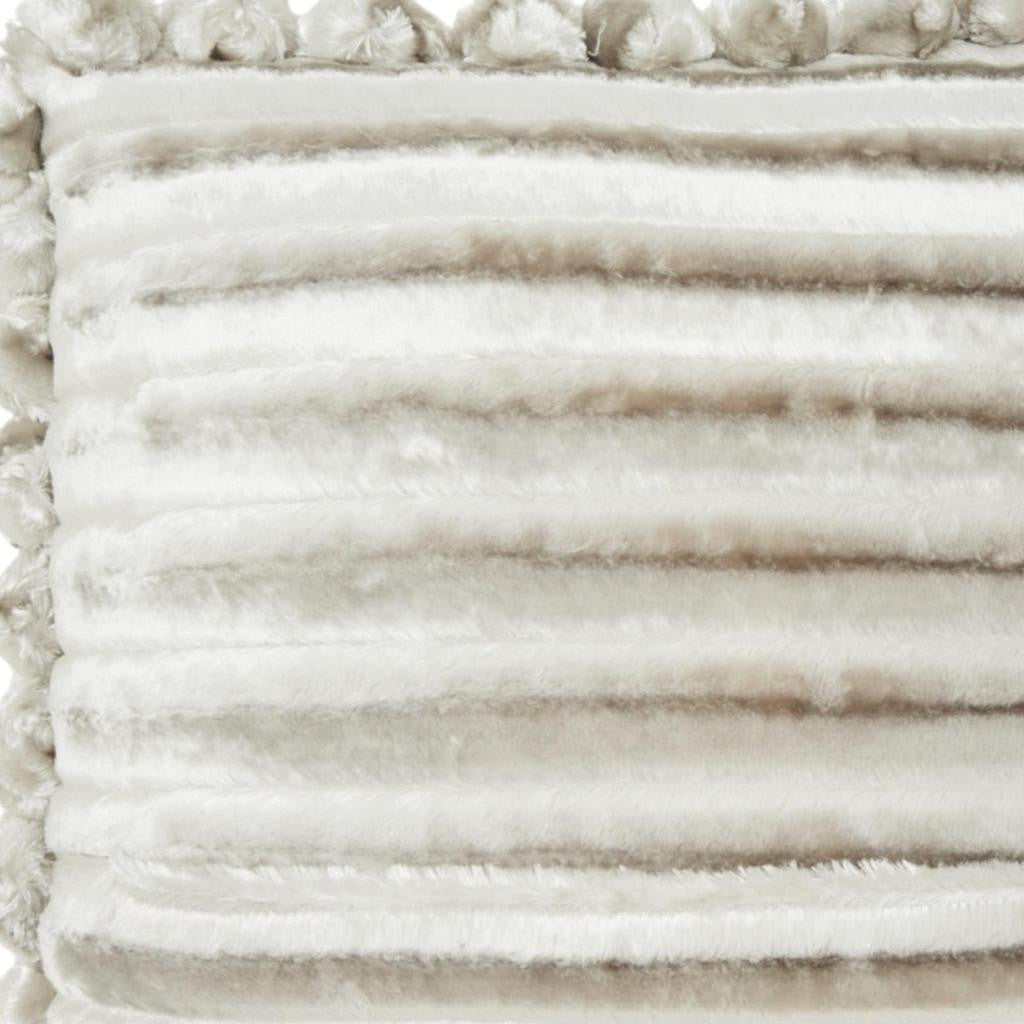 20" Silver Throw Pillow-Accent Throw Pillows-DECOROLALA