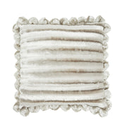 20" Silver Throw Pillow-Accent Throw Pillows-DECOROLALA