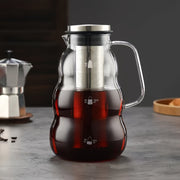2000ml Glass Coffee Maker with Stainless Steel Filter-Coffee Maker-DECOROLALA