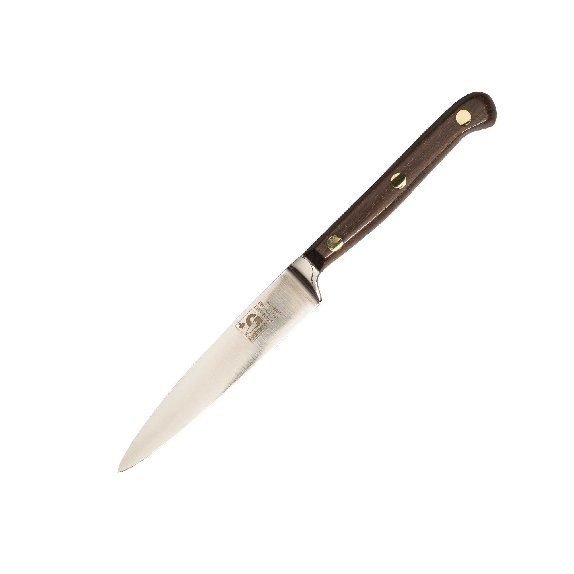 Grohmann Forged 4-Inch Paring Knife with Rosewood Handle-0