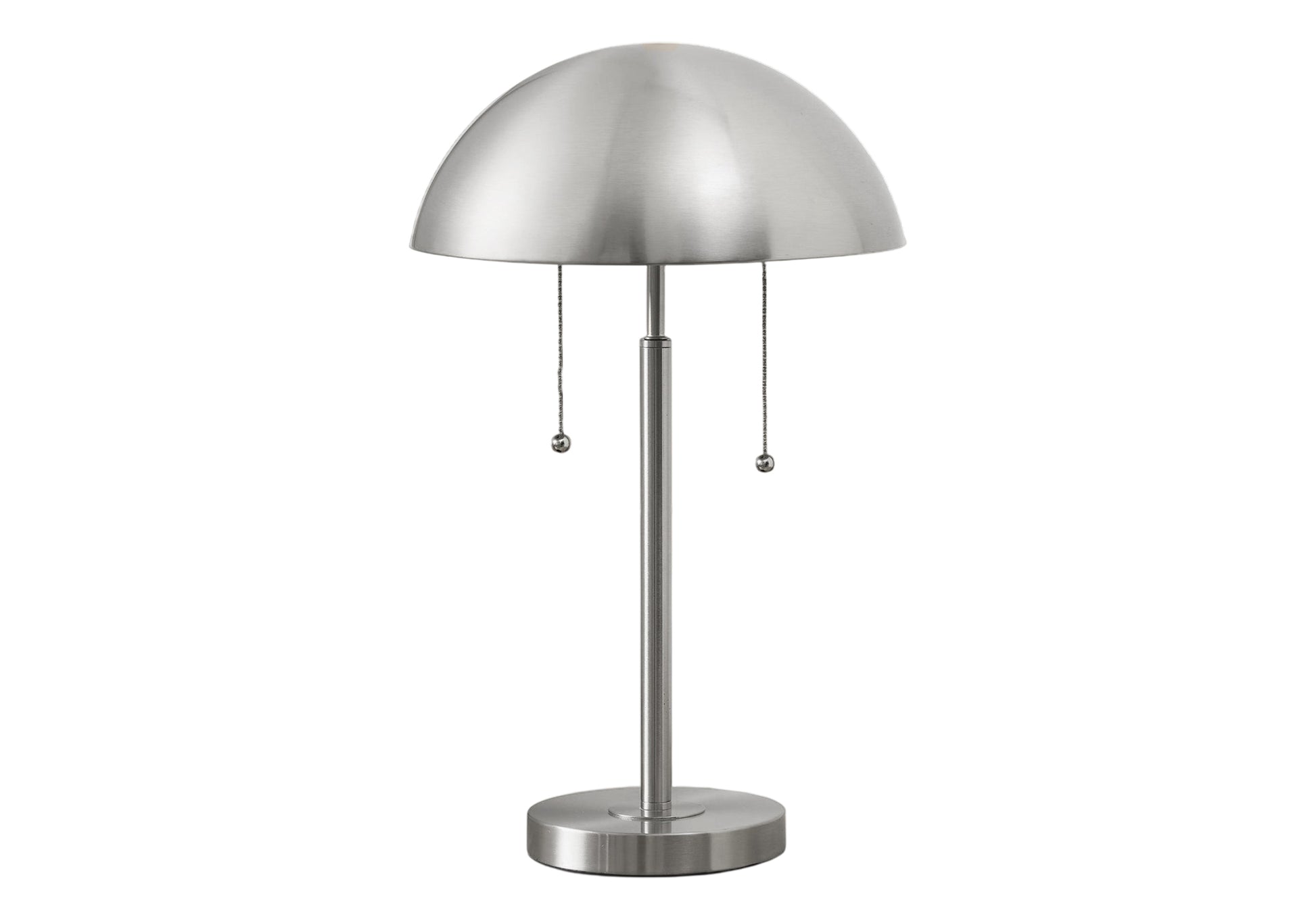 20"H Black Metal Mushroom Dome Table Lamp-Lighting-DECOROLALA