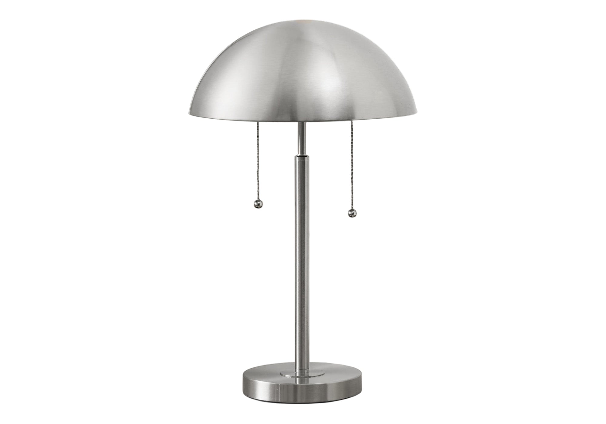 20"H Black Metal Mushroom Dome Table Lamp-Lighting-DECOROLALA