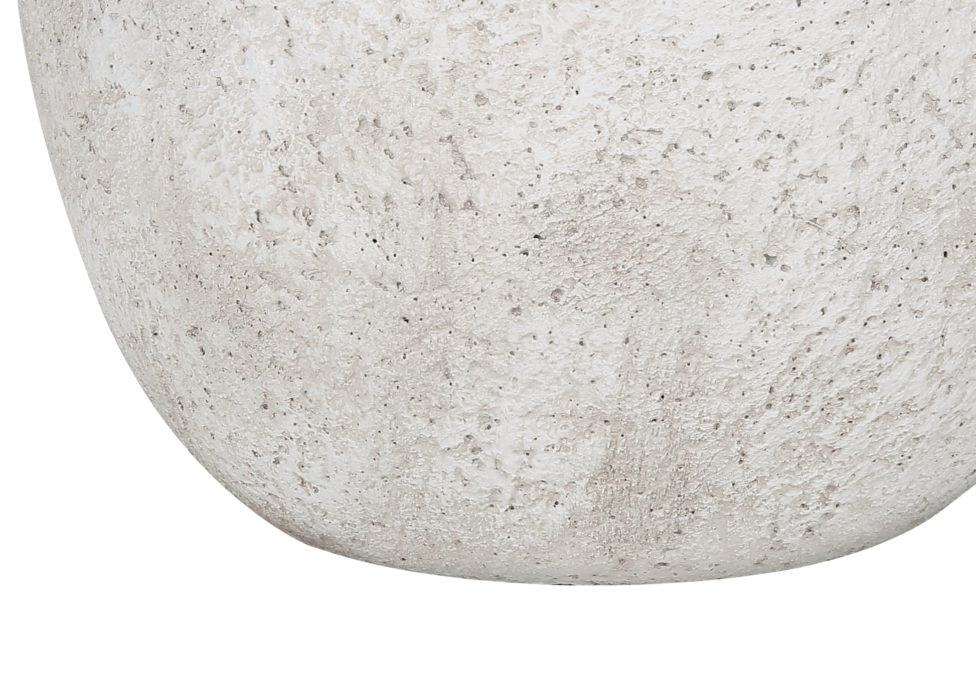20"H Table Lamp Cream Concrete Base Ivory Shade-Lighting-DECOROLALA
