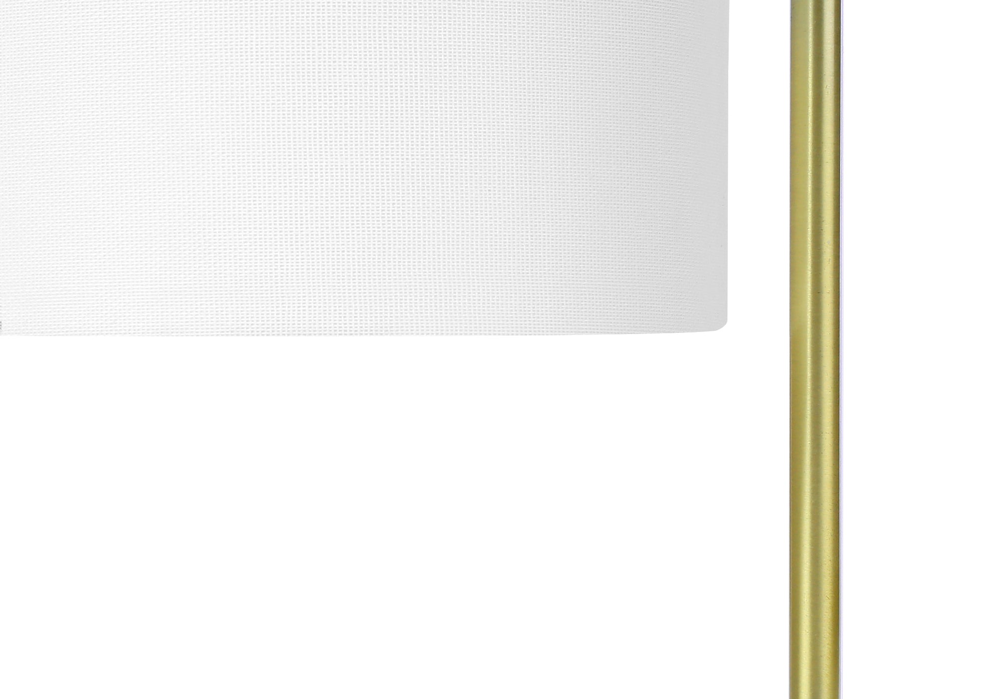 20"H Table Lamp with White Marble Base and Ivory Shade-Lighting-DECOROLALA