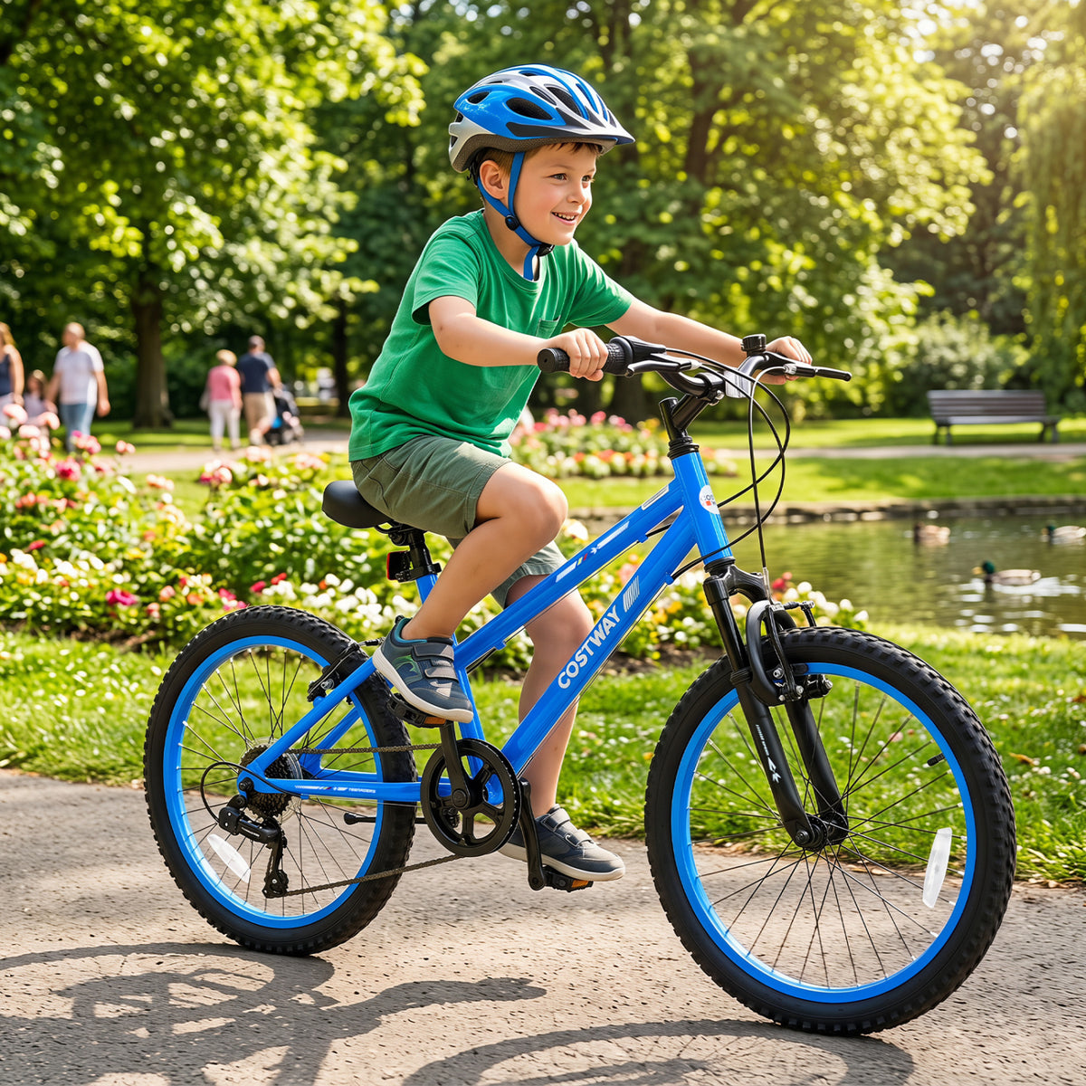 Kids Mountain Bike with Adjustable Seat
