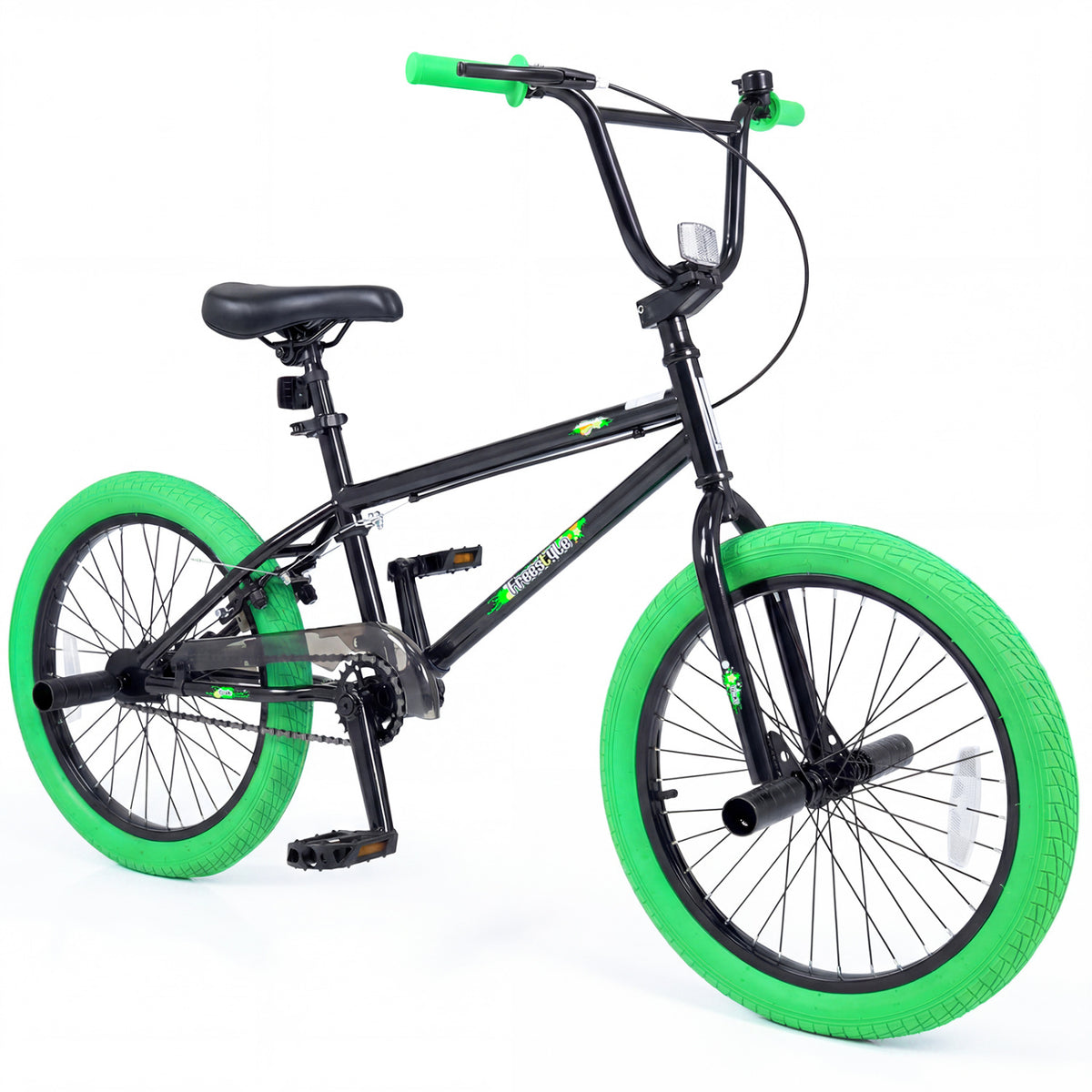 20" Trick Bicycle with 270 Degree Steering and Adjustable Seat for Kids and Teens