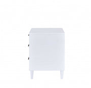 21" Brown Three Drawers Nightstand-Nightstands & Bedside Tables-DECOROLALA