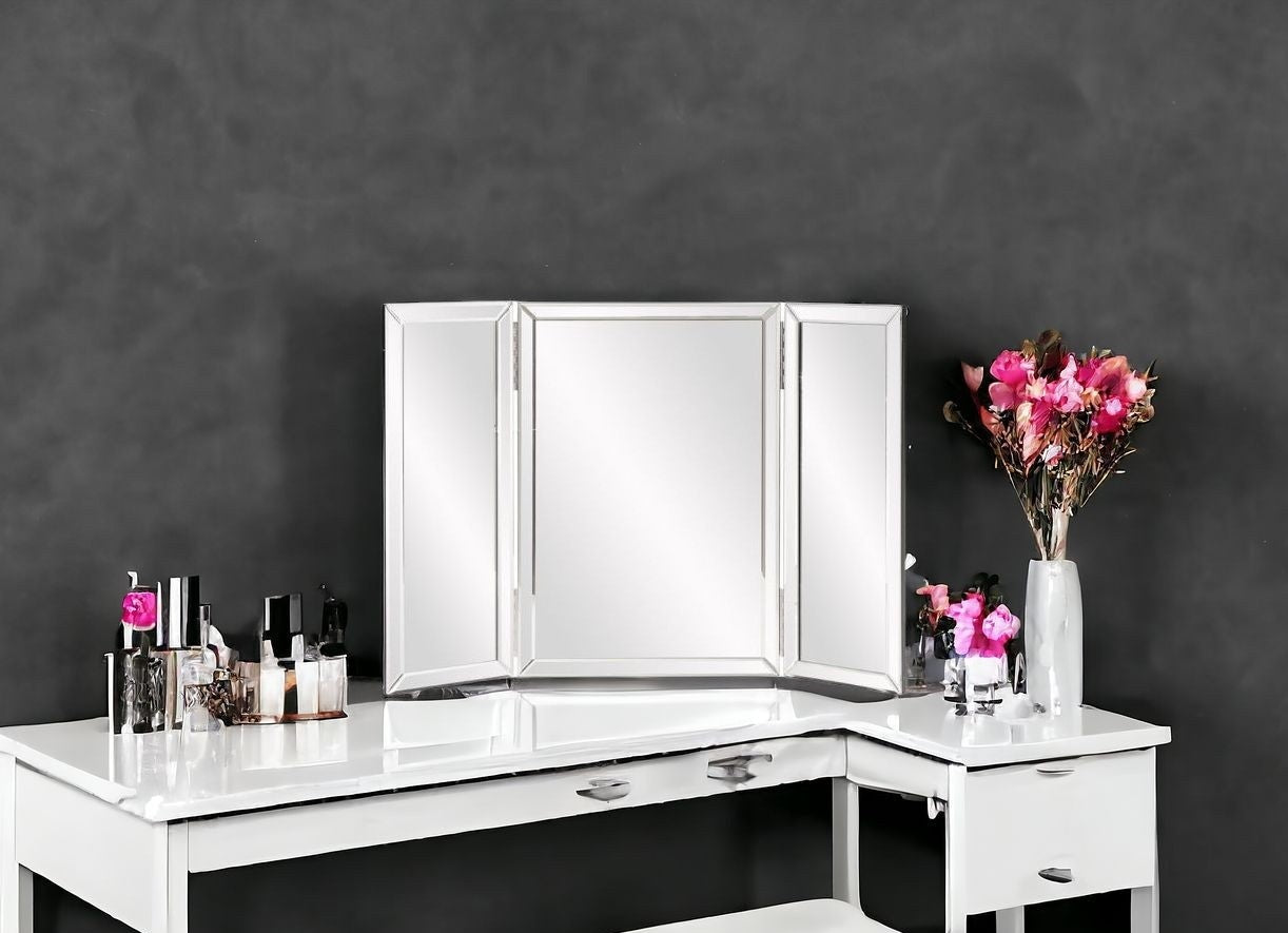 21" Mirror Framed Accent Mirror-Mirrors-DECOROLALA