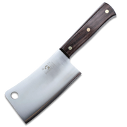 Grohmann | Chef's Cleaver 6" Blade Rosewood Handle | Full tang-0