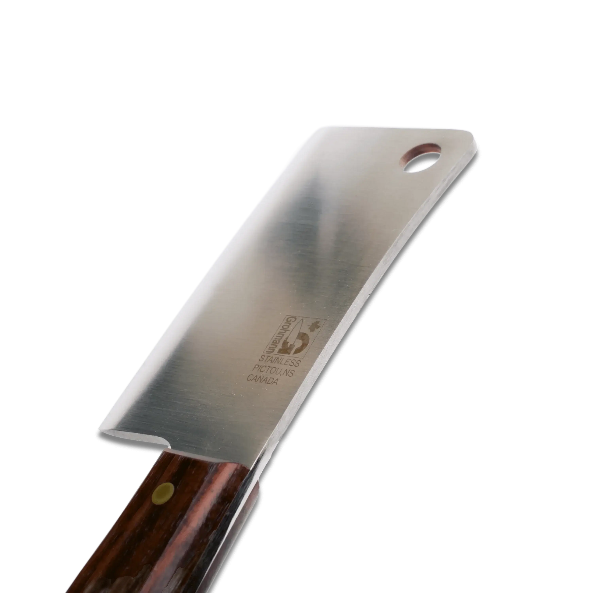 Grohmann | Chef's Cleaver 6" Blade Rosewood Handle | Full tang-2