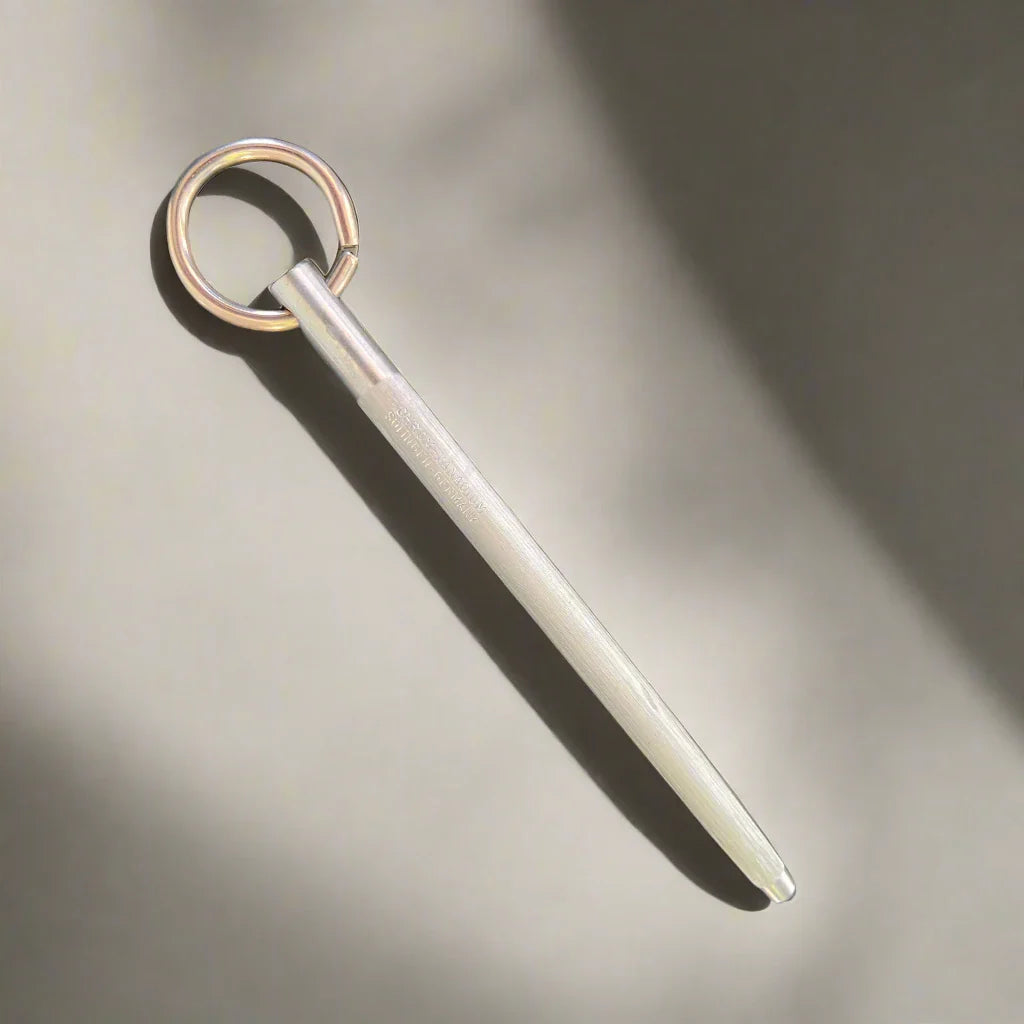 Sharpening Steel with Steel Ring, 6 inches-2