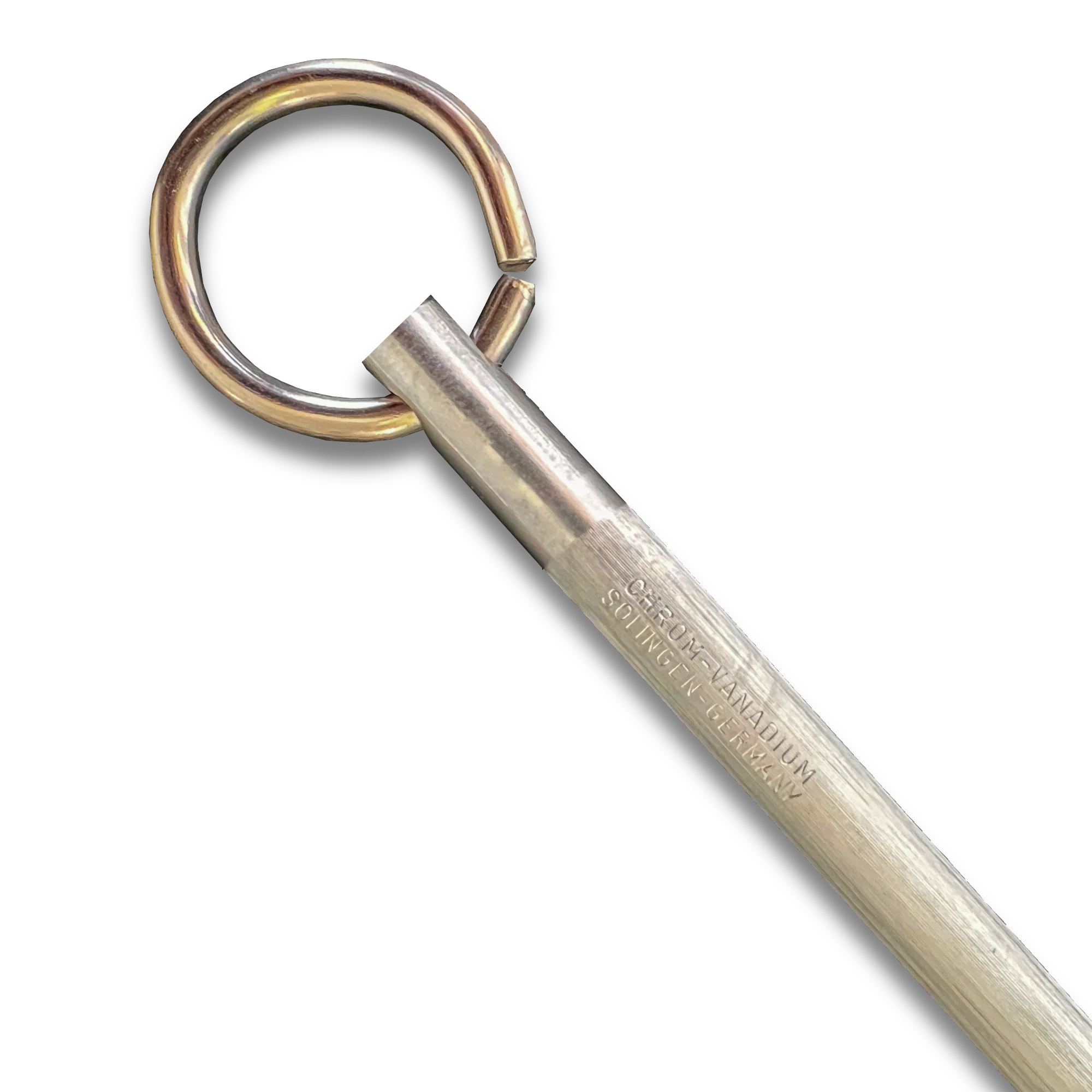 Sharpening Steel with Steel Ring, 6 inches-1