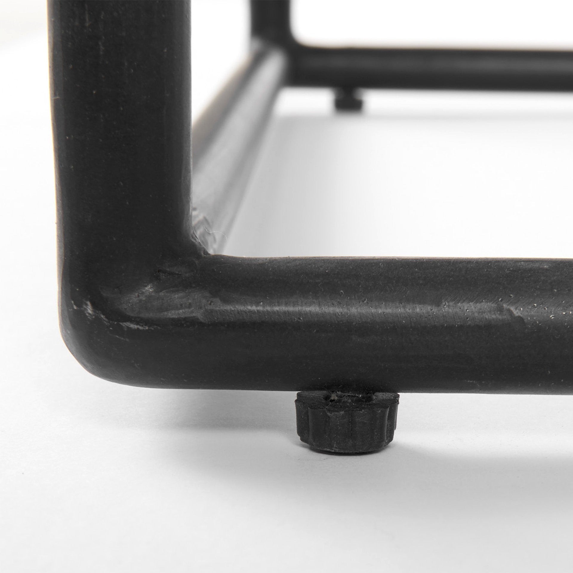 22" Black Marble Round End Table-End-Side Tables-DECOROLALA