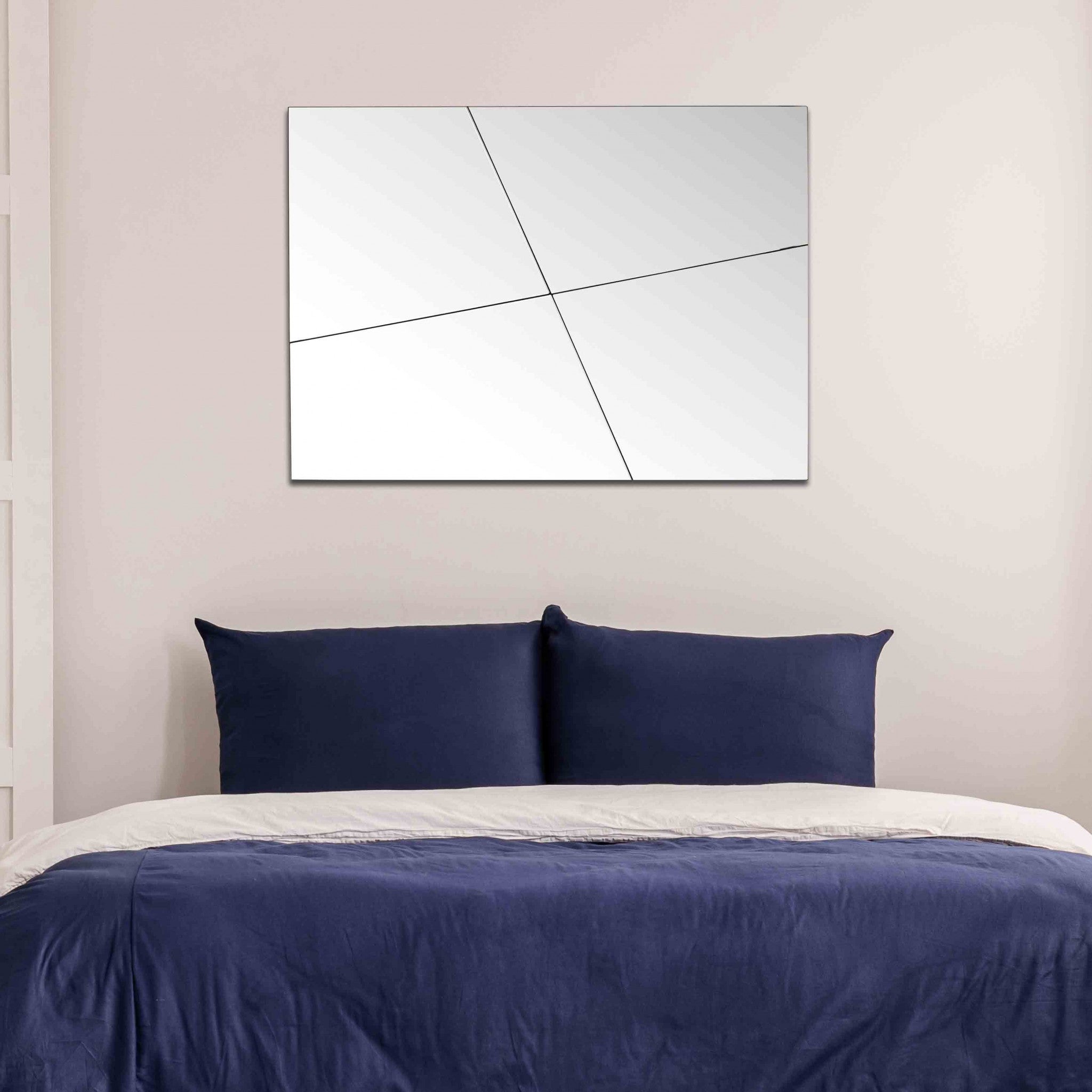 22" Clear Unframed Accent Mirror-Mirrors-DECOROLALA