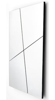 22" Clear Unframed Accent Mirror-Mirrors-DECOROLALA