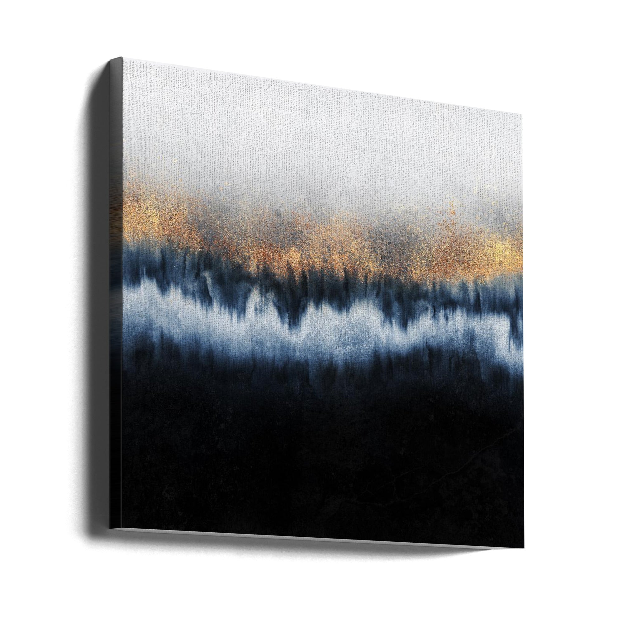 Golden Horizon Abstract-canvas-DECOROLALA