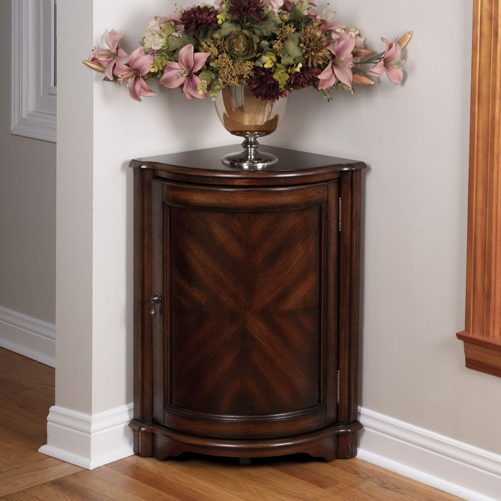 23" Dark Brown Standard Accent Cabinet-Cabinets-DECOROLALA