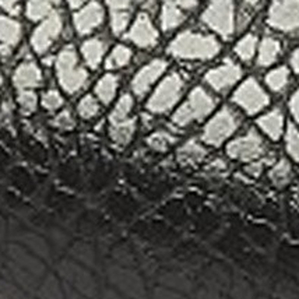 24" Black and Clear Stainless Steel and Steel Backless Counter Height Bar Chair-Bar Chairs-DECOROLALA