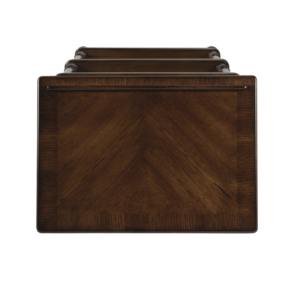 24" Brown Standing Desk-Desks-DECOROLALA