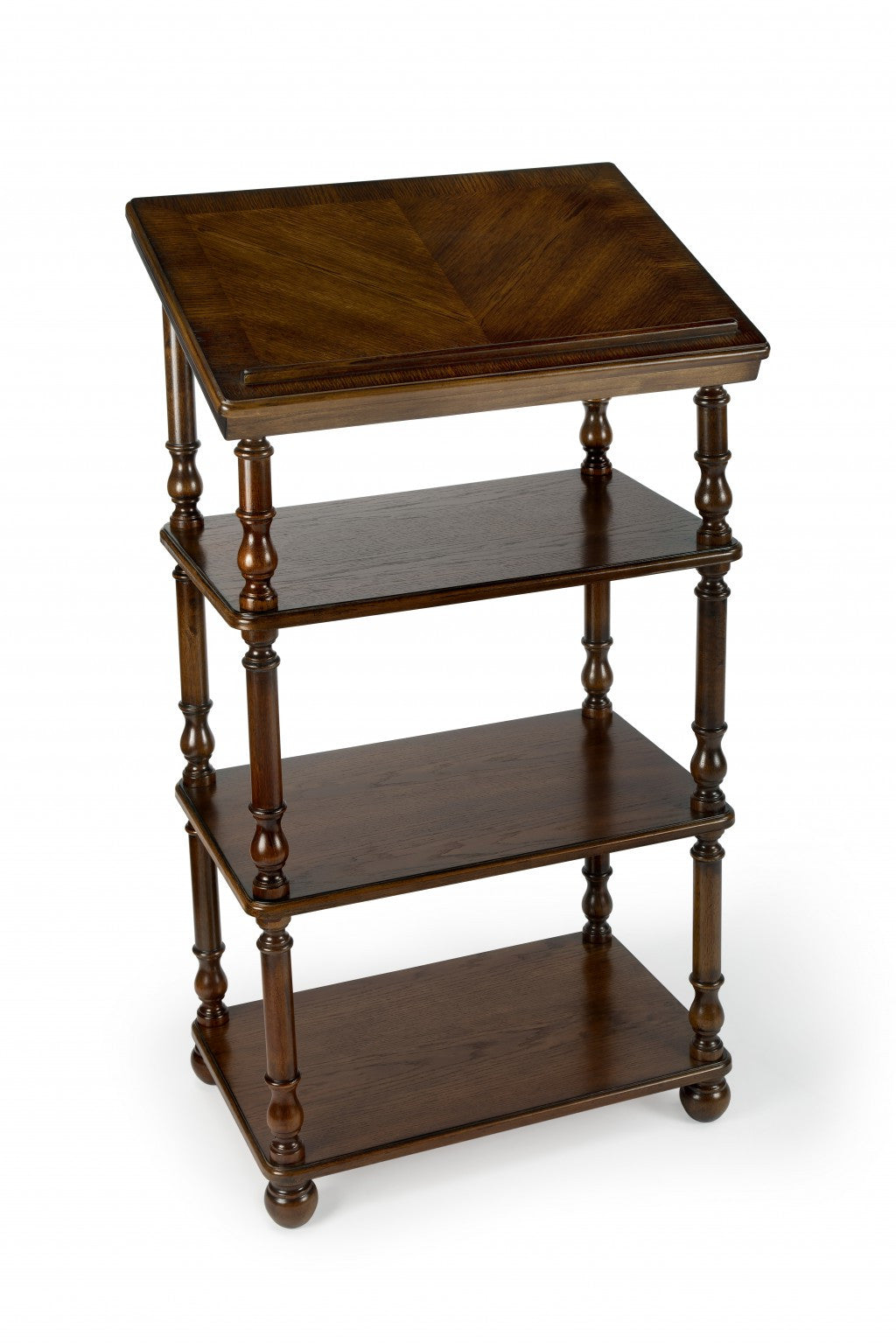 24" Brown Standing Desk-Desks-DECOROLALA