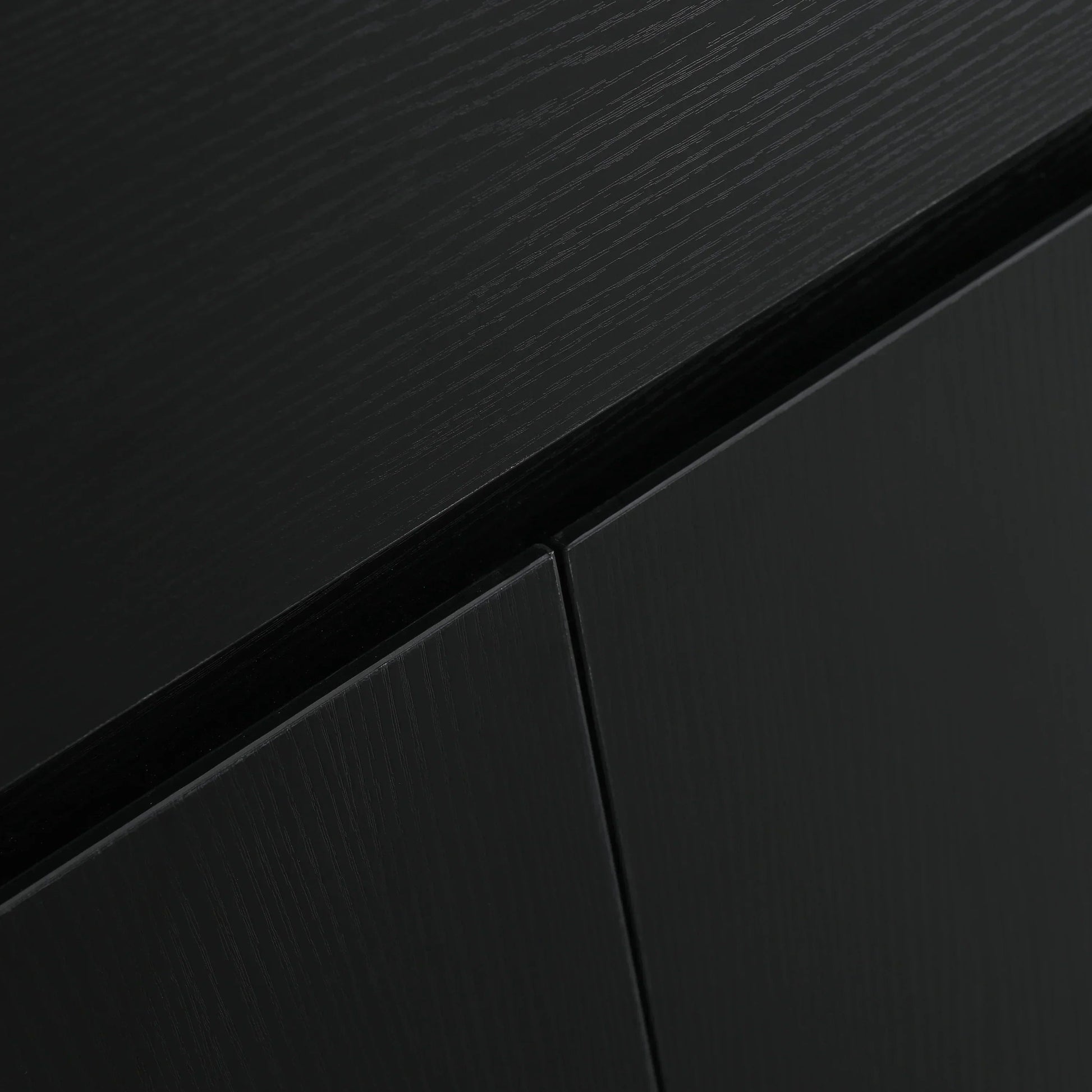 24" Dark Brown Oak Freestanding Bathroom Vanity with White Ceramic Countertop-Migration_Bathroom Vanities-DECOROLALA