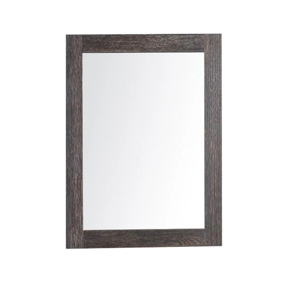 24" Dark Oak Framed Bathroom Mirror - Labrador Collection-Migration_Mirrors-DECOROLALA