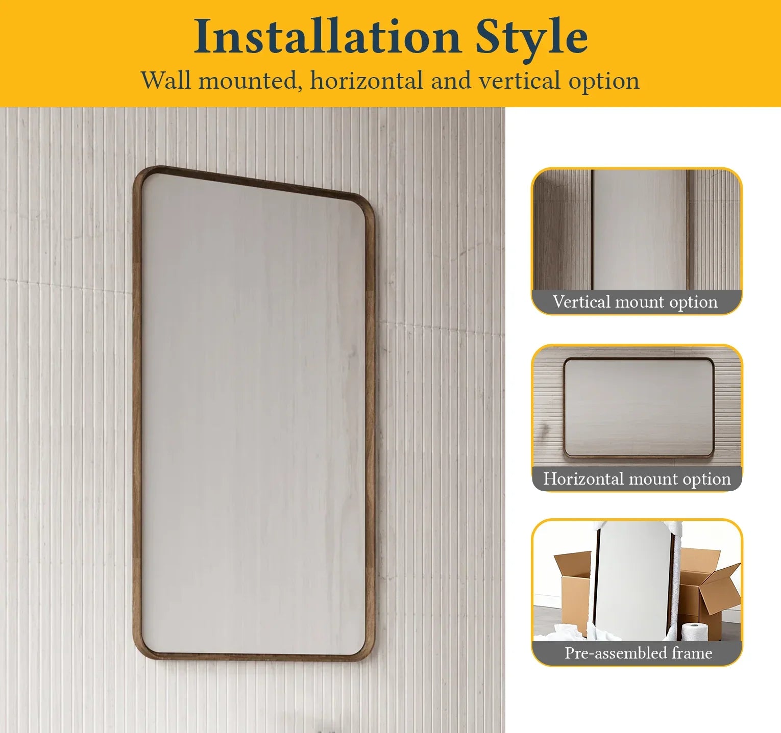 24" Fairview Mirror - Walnut-Migration_Mirrors-DECOROLALA