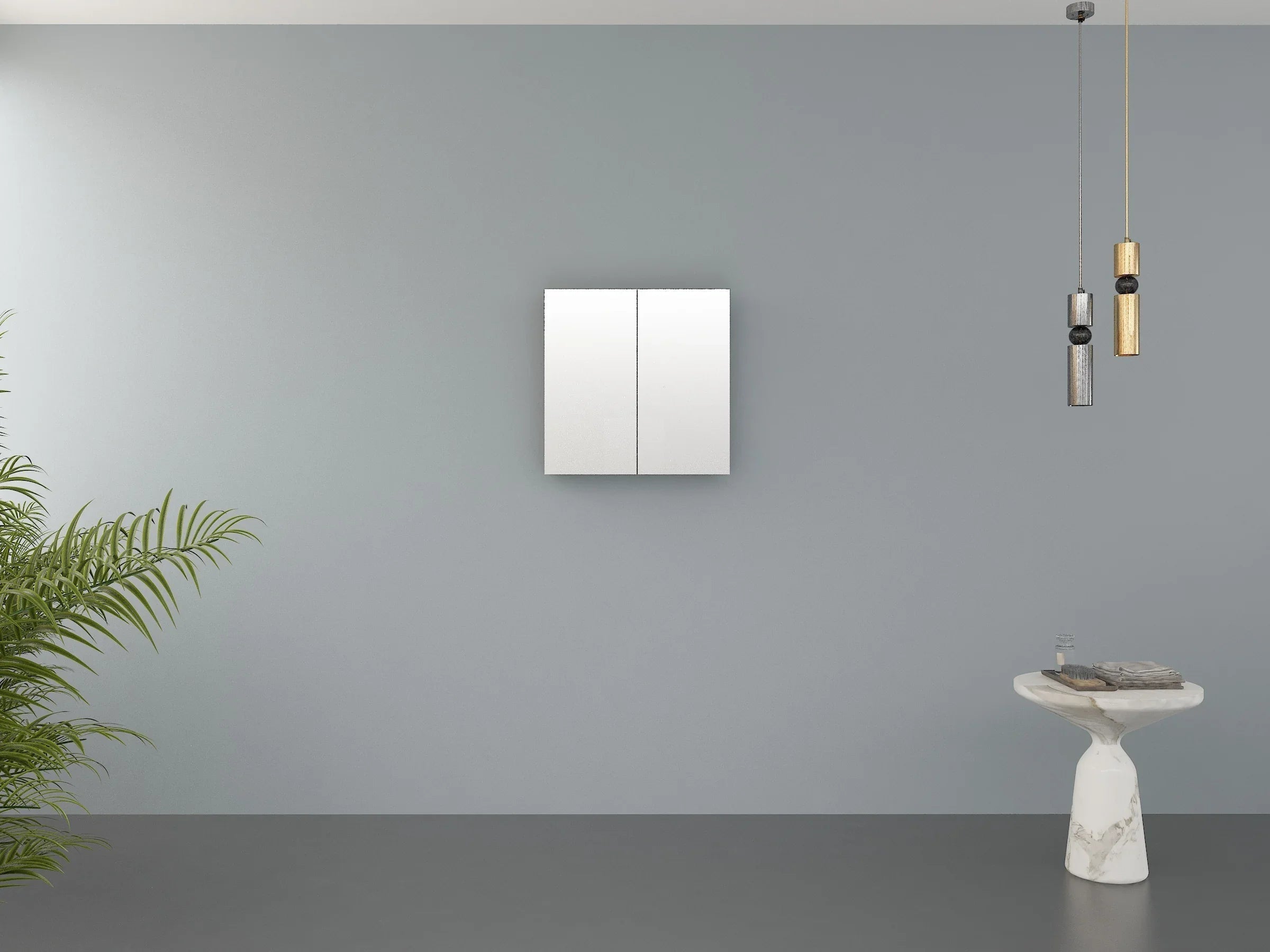 24" Frosted Oak Medicine Cabinet-Migration_Bathroom Vanities-DECOROLALA