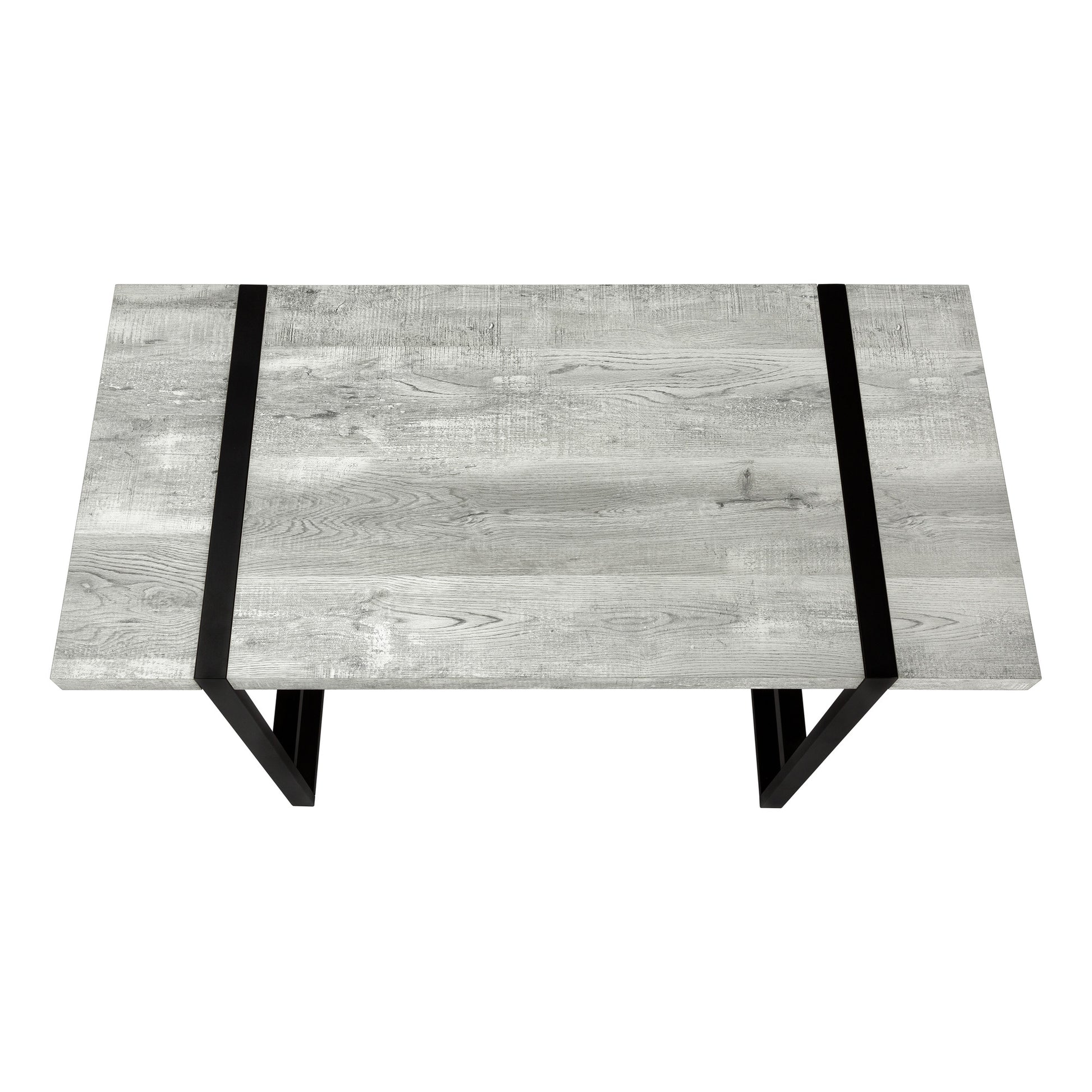 24" Gray and Black Computer Desk-Desks-DECOROLALA