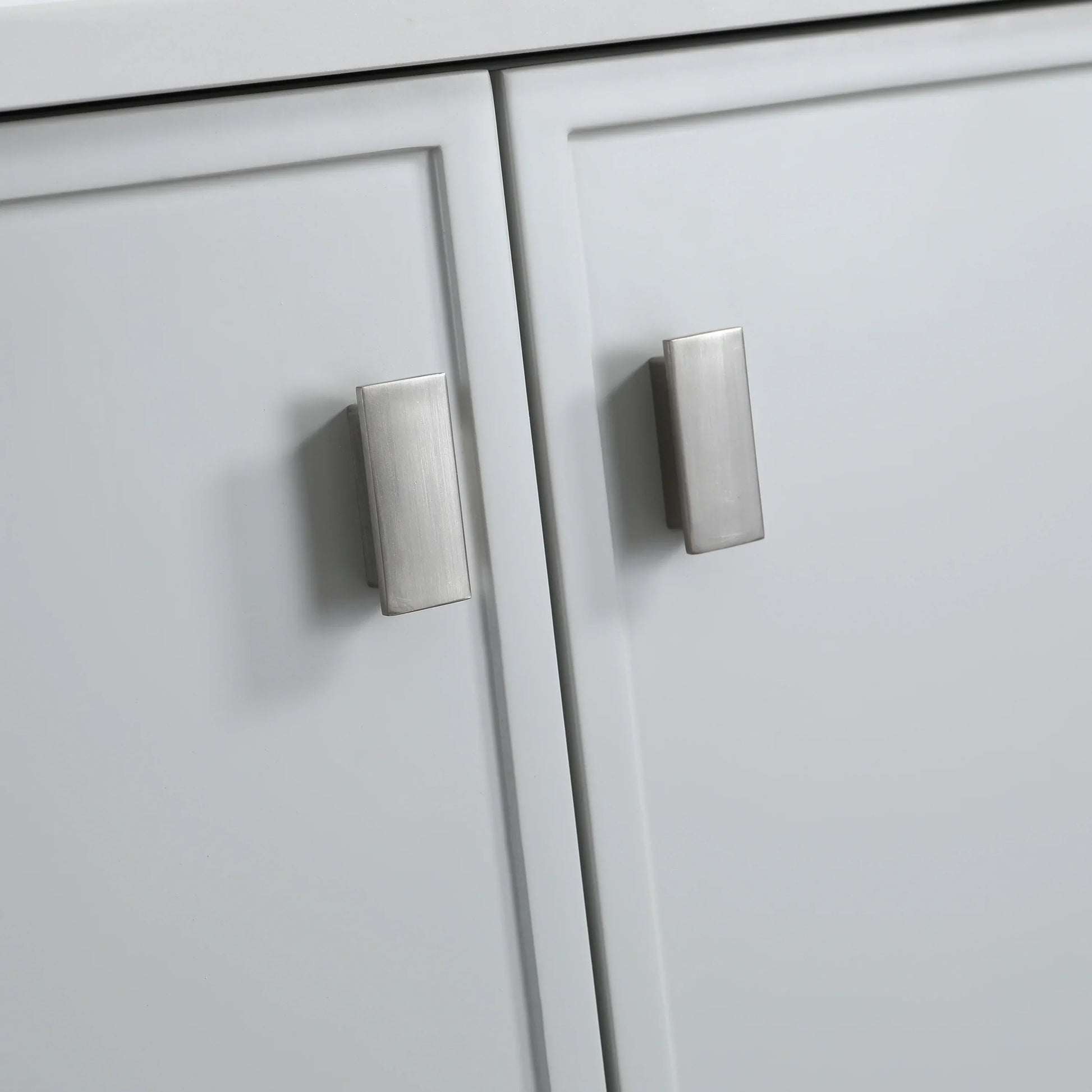 24" Hampton Grey Freestanding Vanity with Pure White Quartz Countertop-Migration_Bathroom Vanities-DECOROLALA