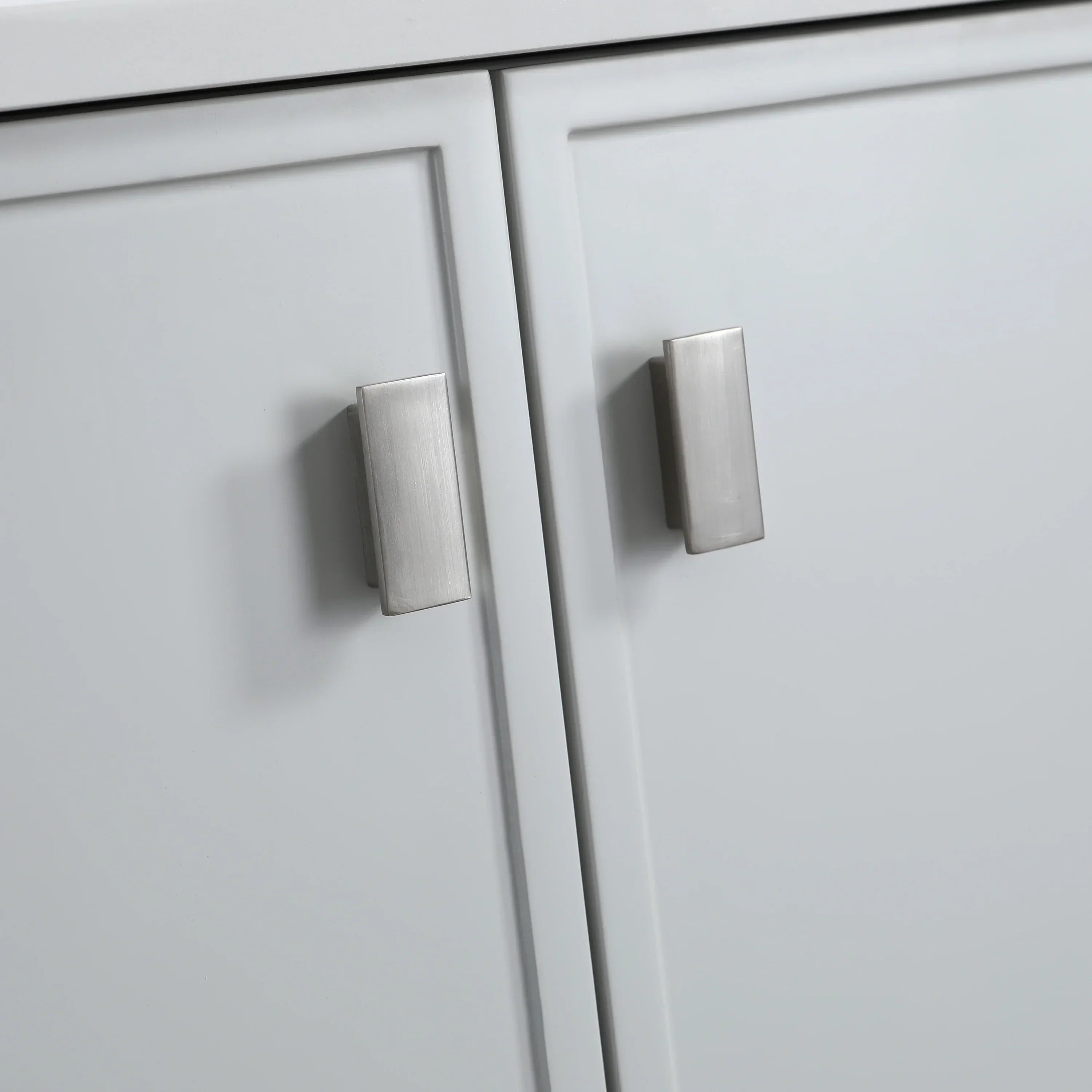 24" Hampton Grey Freestanding Vanity with Pure White Quartz Countertop-Migration_Bathroom Vanities-DECOROLALA