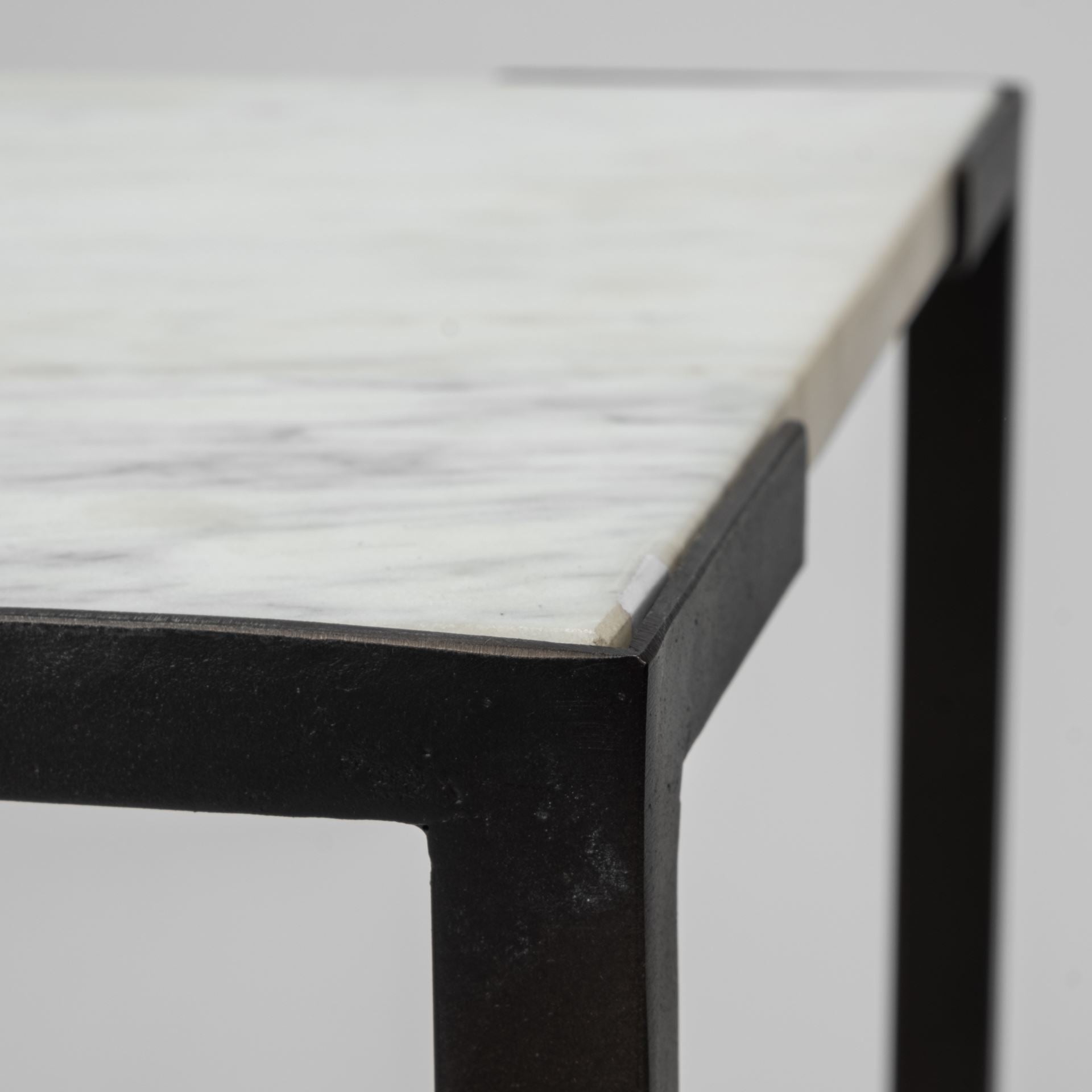 24" Marble End Table-End-Side Tables-DECOROLALA