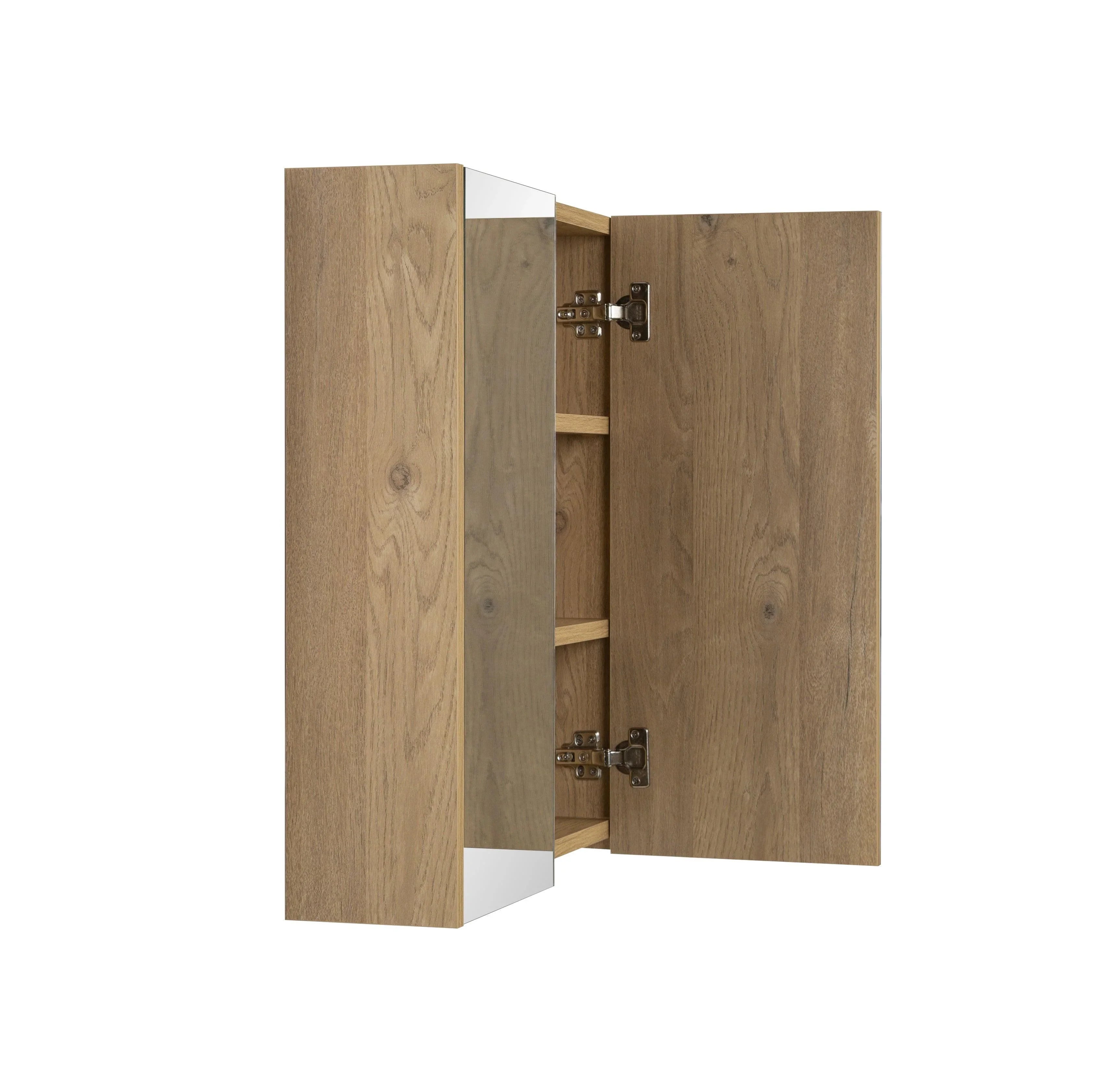 24" Medicine Cabinet - Rough Oak-Migration_Bathroom Vanities-DECOROLALA