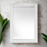 24" Mirror - White-Migration_Mirrors-DECOROLALA